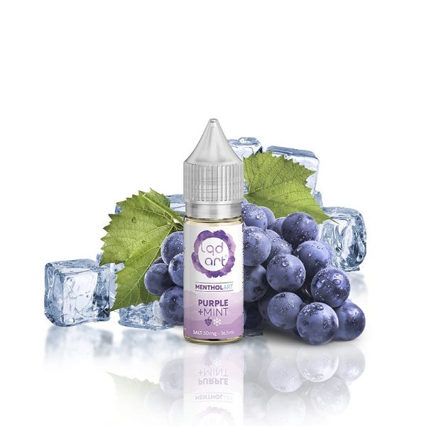 Purple Mint - Menthol - Lqd Art Salt - 16,5ml