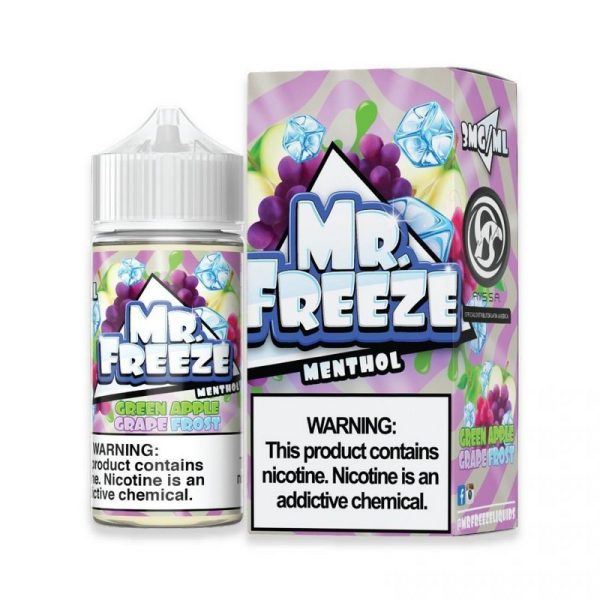 Grape Green Apple Frost - Menthol - Mr. Freeze - 100ml - Image 2