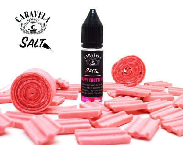 Líquido Nicsalt - Happy Fruit Ice - Caravela - 15ml