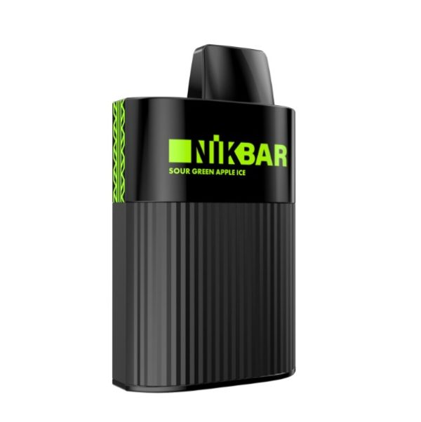 Sour Green Apple Ice - 5% - 5000 Puffs - NikBar