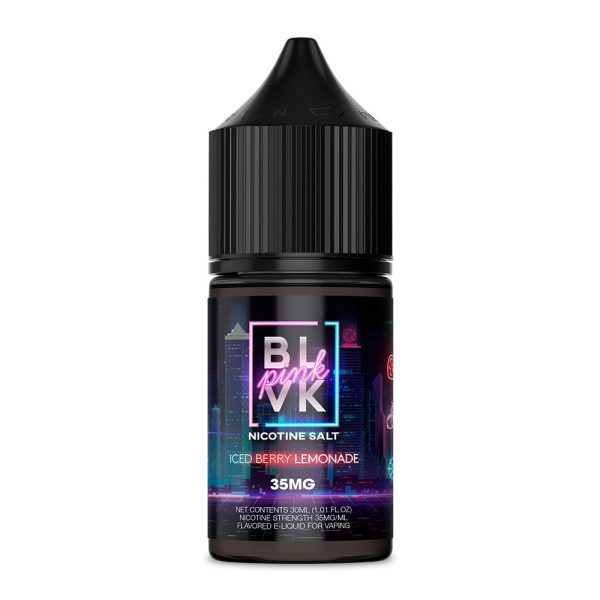 Iced Berry Lemonade - Pink Series - BLVK Salt - 30ml - Image 4