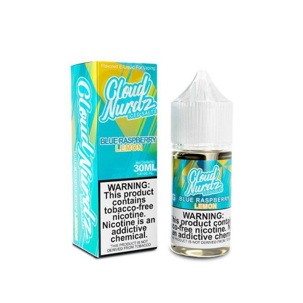 Blue Raspberry Lemon Iced - Cloud Nurdz Salts - 30ml