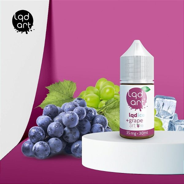 Grape - Ice - Lqd Art Salt - 30ml - Image 2