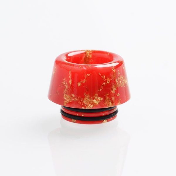 Drip Tip 810 Resin – Linha Gold – Vapebox - Image 8