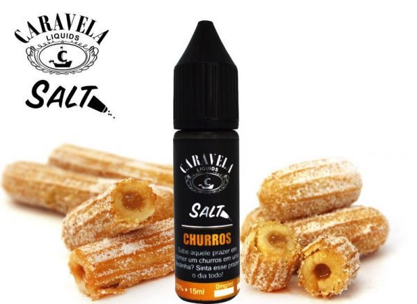 Líquido Nicsalt - Churros - Caravela - 15ml