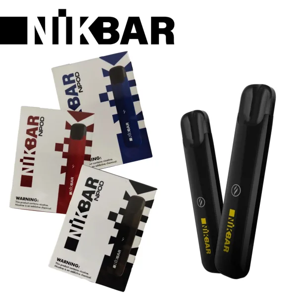 NPOD - Pod Recarregável 260 mAh + 2 NikPod - Nikbar