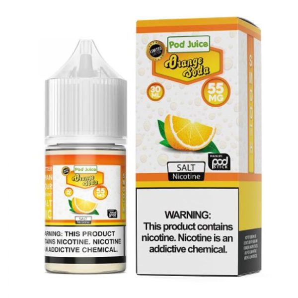 Orange Soda - Pod Juice Salt - 30ML