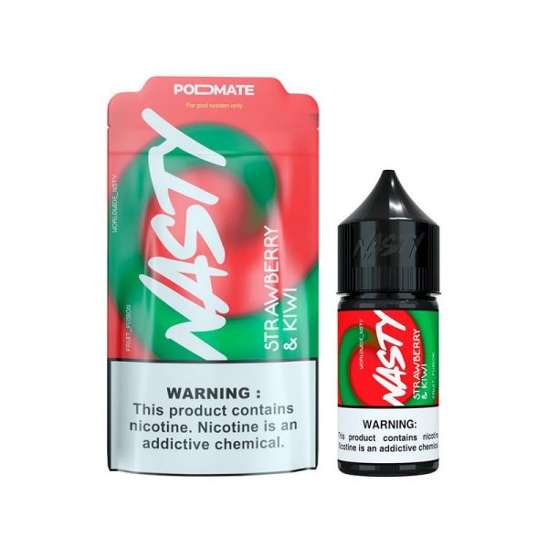 Strawberry & Kiwi – Nasty – PodMate – 30ml