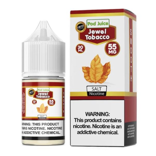 Jewel Tobacco - Pod Juice Salt - 30ML