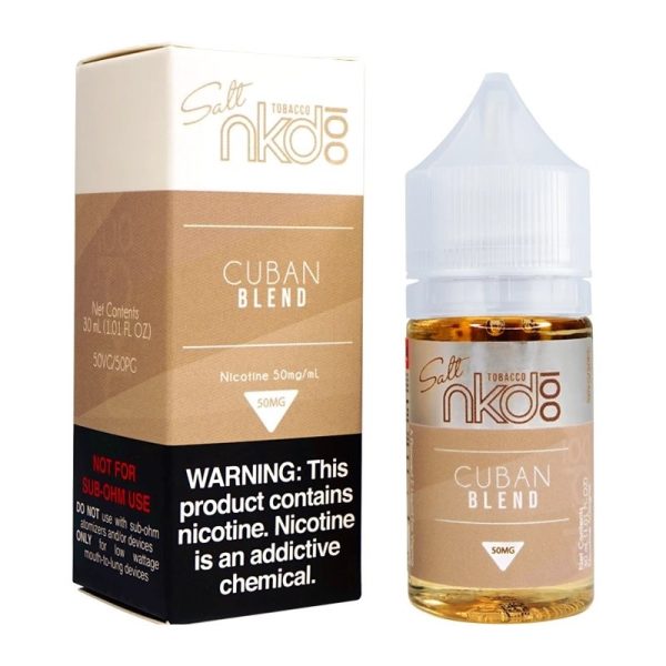 Cuban Blend - Naked 100 Salt - 30ml