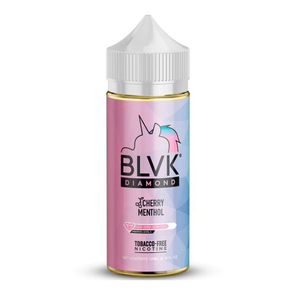 Cherry Menthol – Diamond – BLVK – 100ml - Freebase