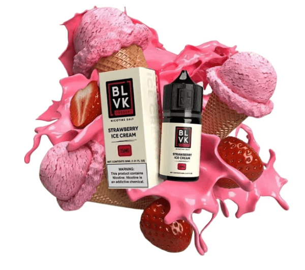 Strawberry Ice Cream – Remix Seires - Blvk Salt - 30ml