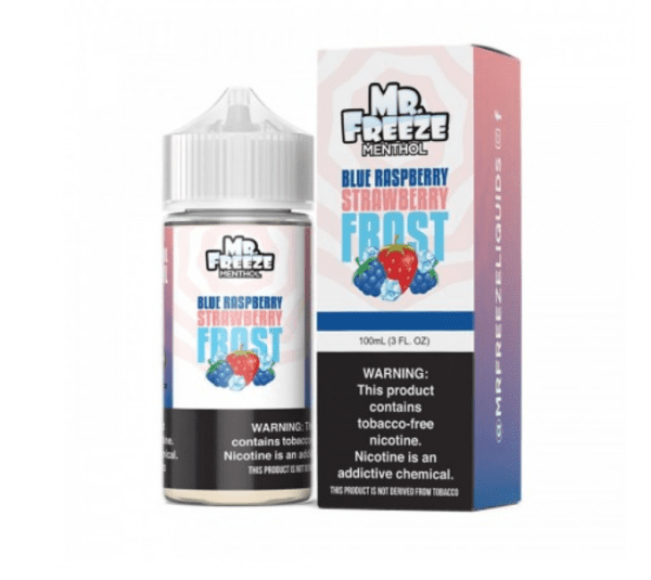 Blue Raspberry Strawberry Frost - Menthol - Mr. Freeze - 100ml