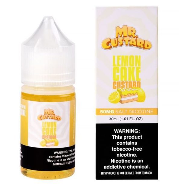 Mr. Custard – Lemon Cake Custard - Mr. Freeze Salt - 30ml