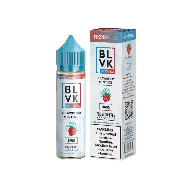 Strawberry Menthol - FRZN Series - BLVK - 60ml - Image 2