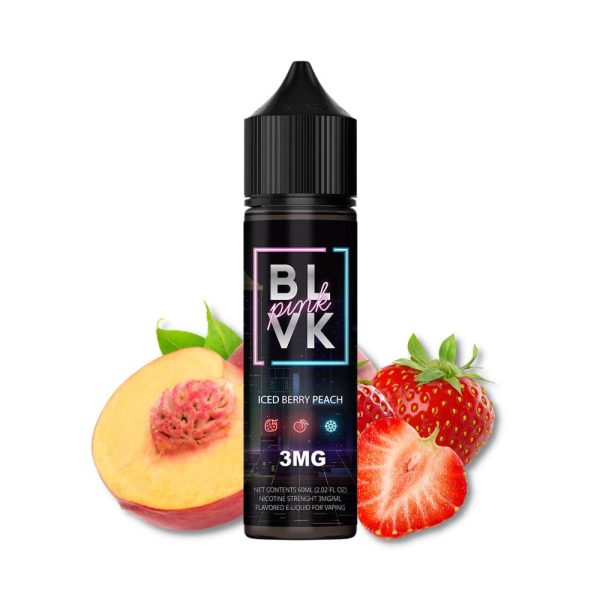 Iced Berry Peach - Pink Series - BLVK - 60ml