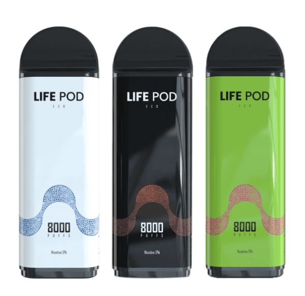 Pod System - Kit - Life Pod Eco - 8000Puffs - Image 3