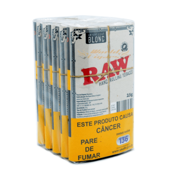 Tabaco - Fumo para Cigarro - RAW Blond - Pacote 25g - Image 3