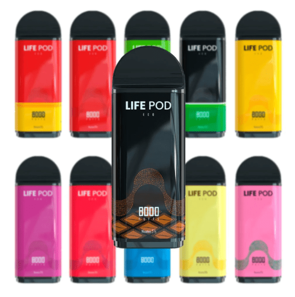 Pod System - Kit - Life Pod Eco - 8000Puffs - Image 4