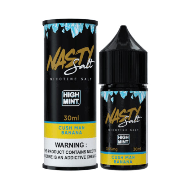 Mango Banana - High Mint - Cush Man - Nasty Salt - 30ml