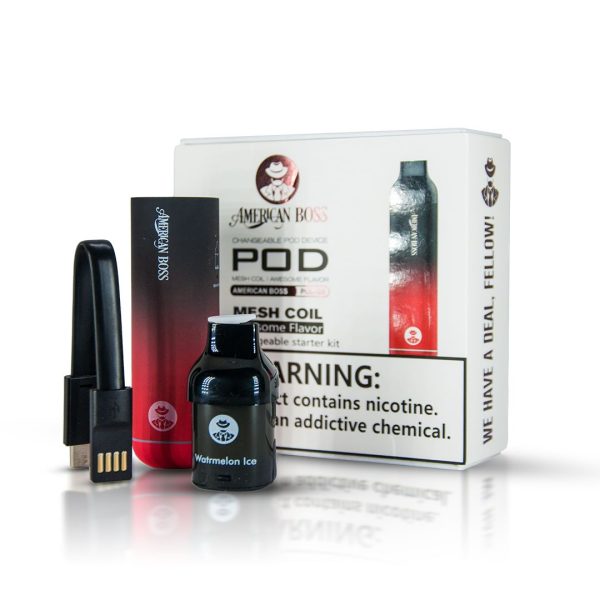 American Boss - Pod 2000 Puffs - Mesh Coil