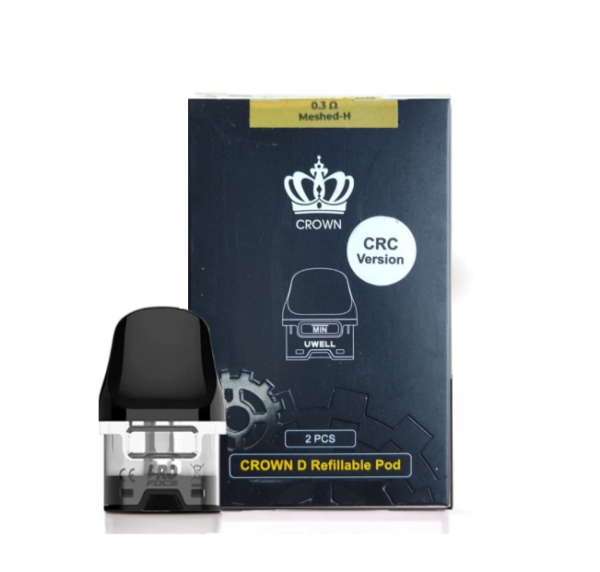 Cartucho / Coil - Crown D - 0.3 ohm - CRC Version 2,5ml - Uwell