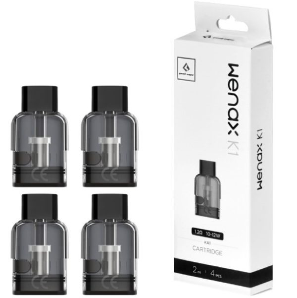 Coil / Cartucho / Resistência - Wenax K1 - 1.2 ohm - 2ml - Geek Vape