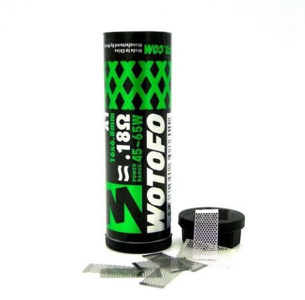 Kit Resistências/Bobinas Prontas - Coil Mesh A1 0.18 ohms - Wotofo - Image 2